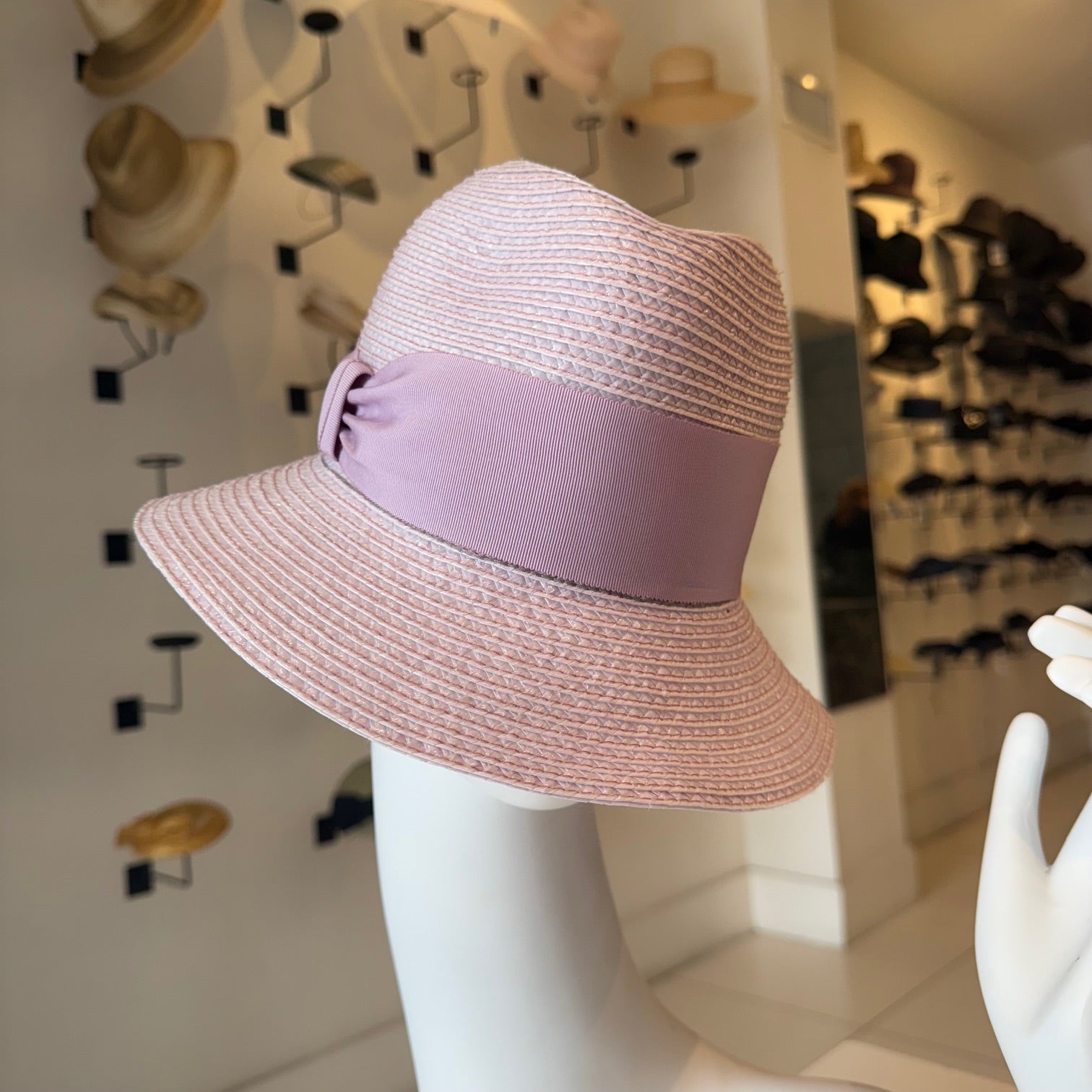 Lilac Starbright Fedora with Grosgrain Trim