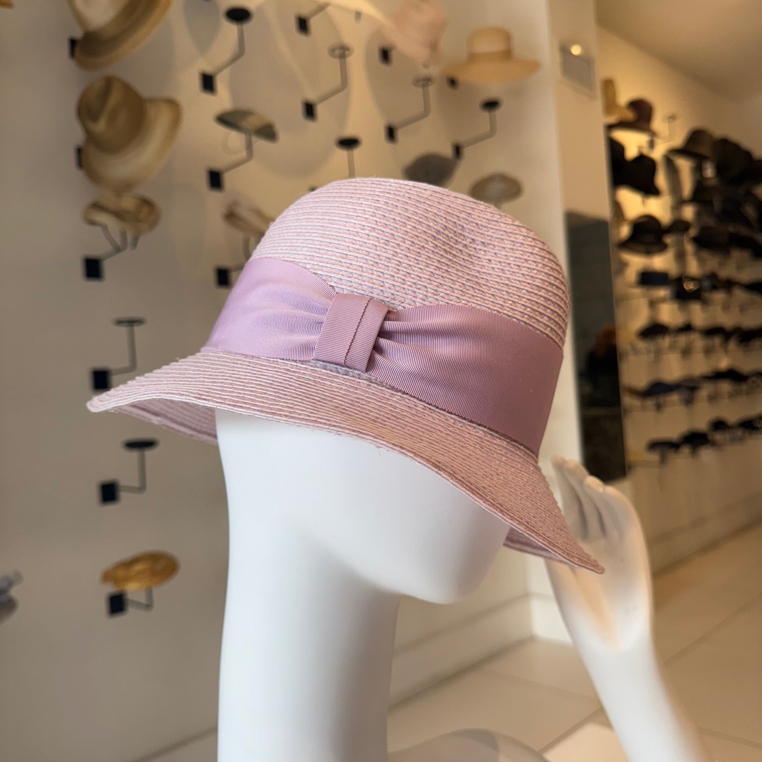 Lilac Starbright Fedora with Grosgrain Trim