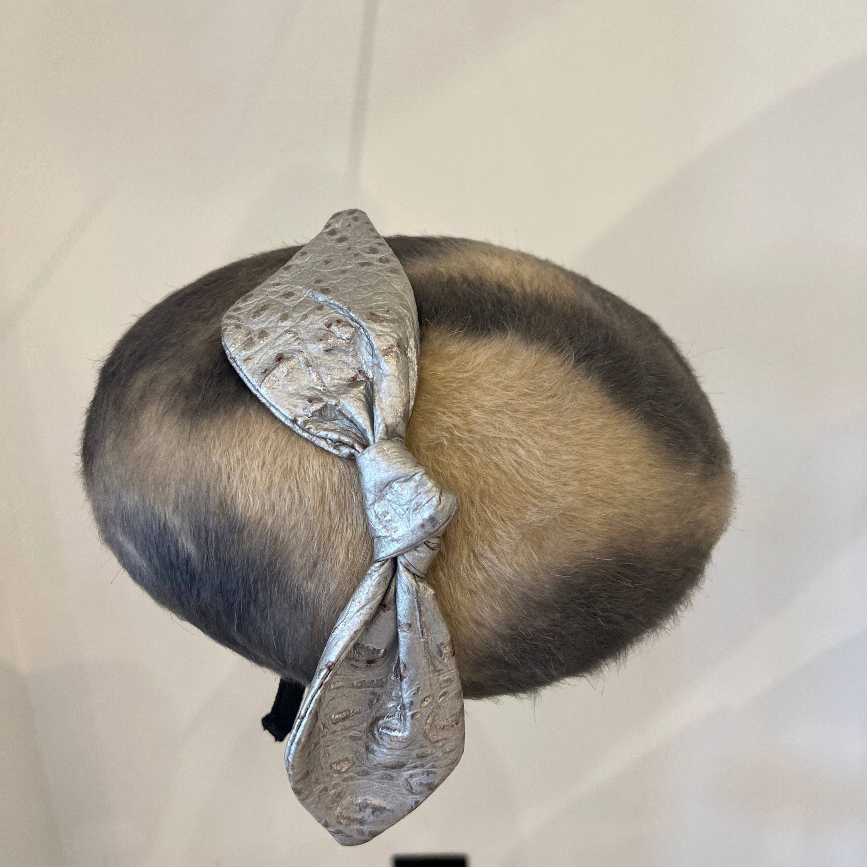 Libby Long Hair Felt Fascinator