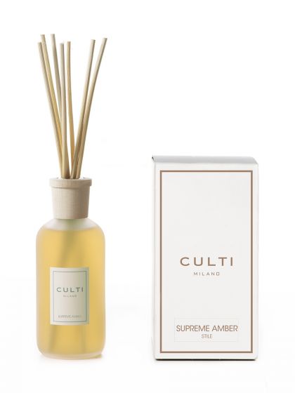 Culti Stile Room Diffuser - Supreme Amber 8.45 Fl Oz / 250 mL