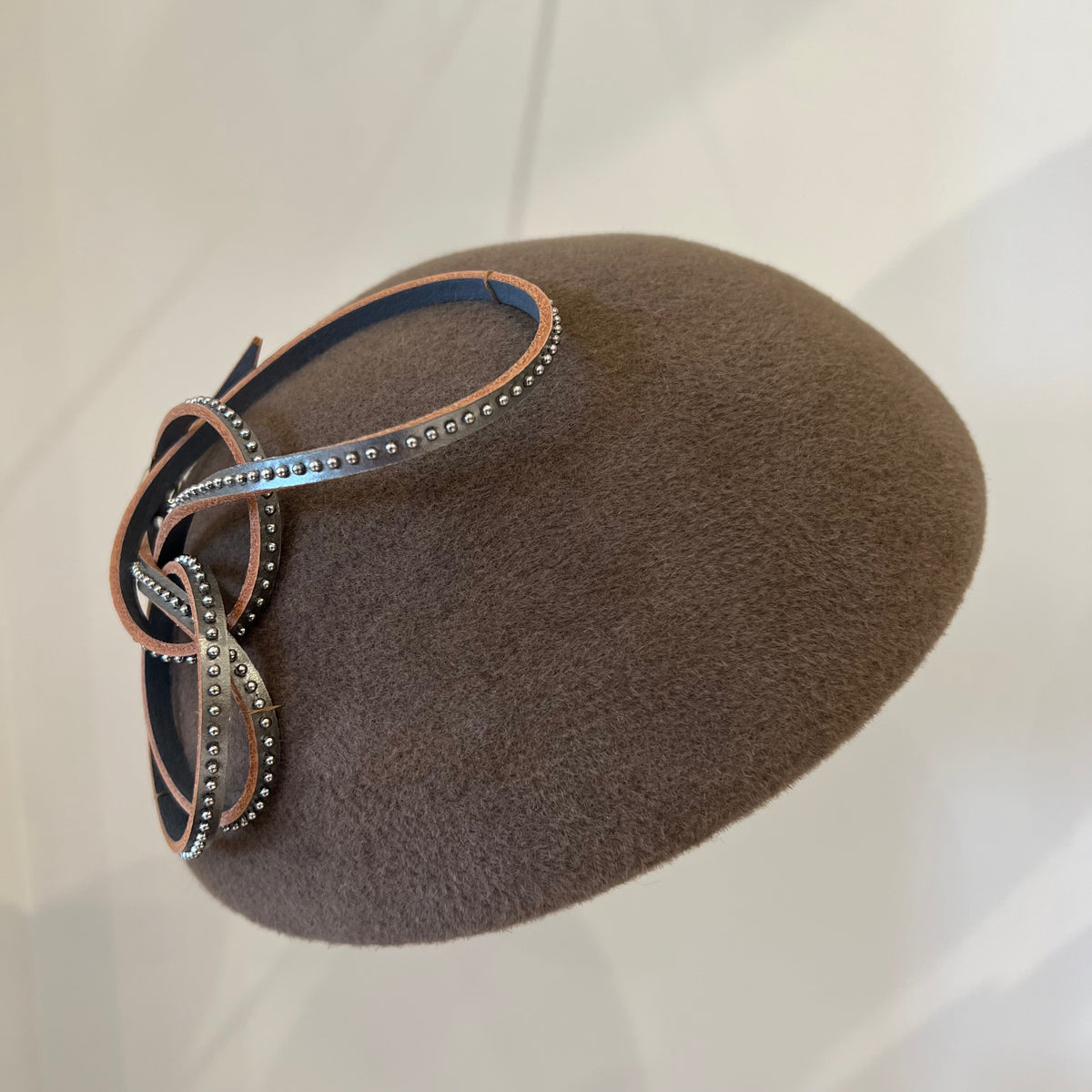 Alaïa\'s Velour beret size medium Amelia Velour Petite Beret | SoleneBoutique main image 2
