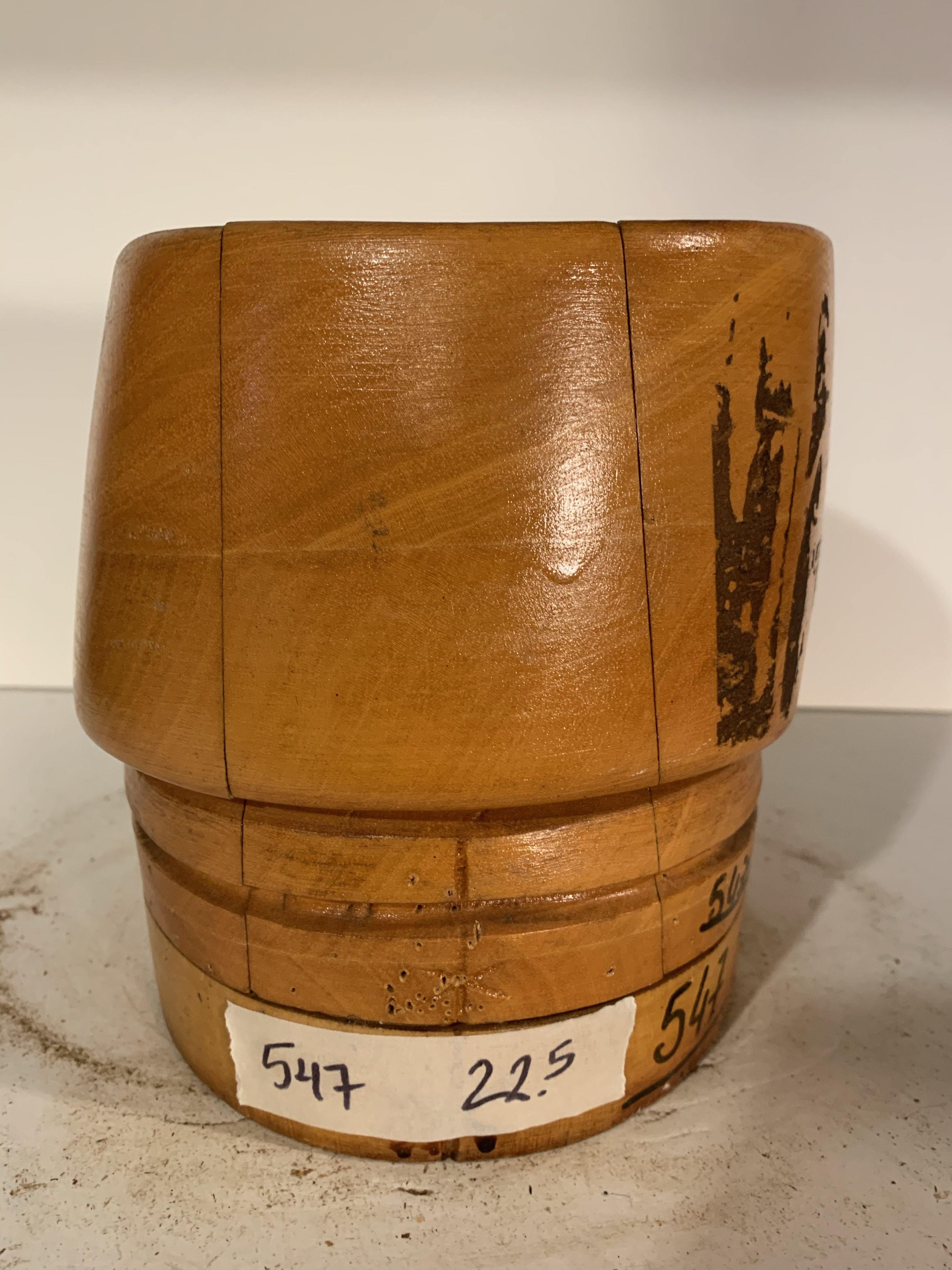 Hat Block #547, Headsize 22.5” - SoleneBoutique
