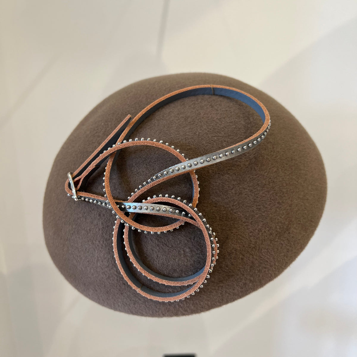 Amelia Velour Petite Beret | SoleneBoutique