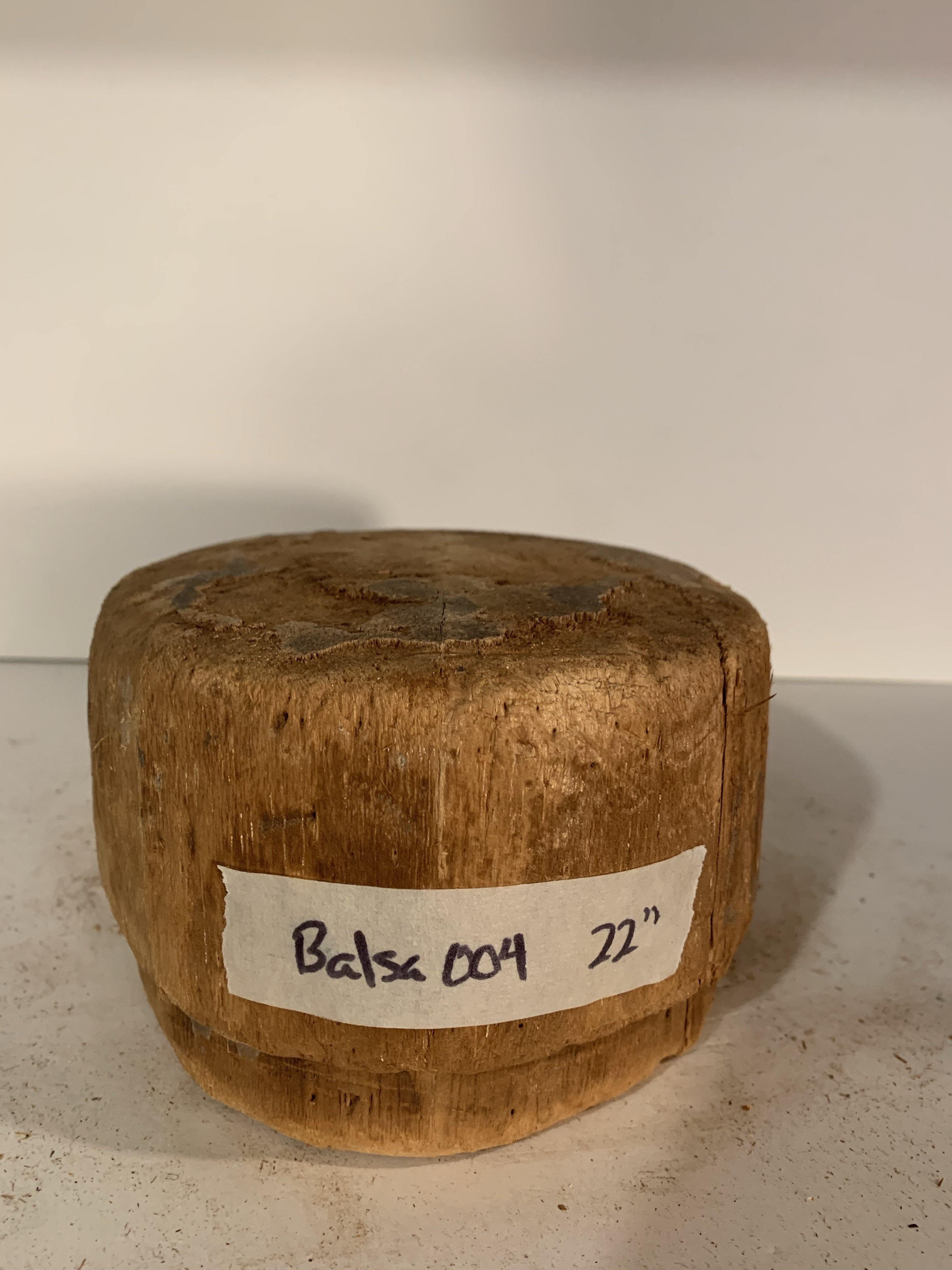 Balsa Hat Block, Headsize 22” - SoleneBoutique