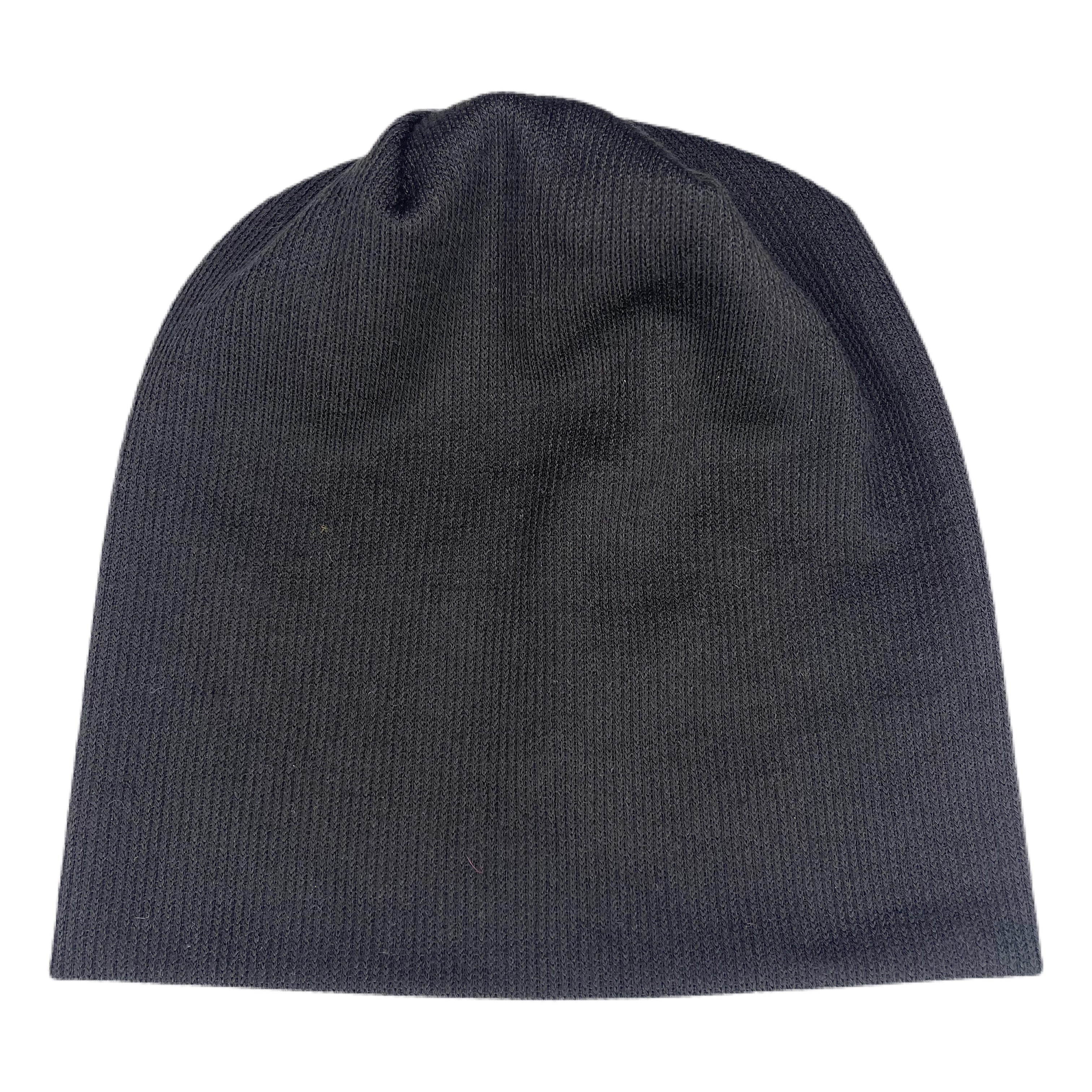 Solene Andrea Ribbed Beanie - Black