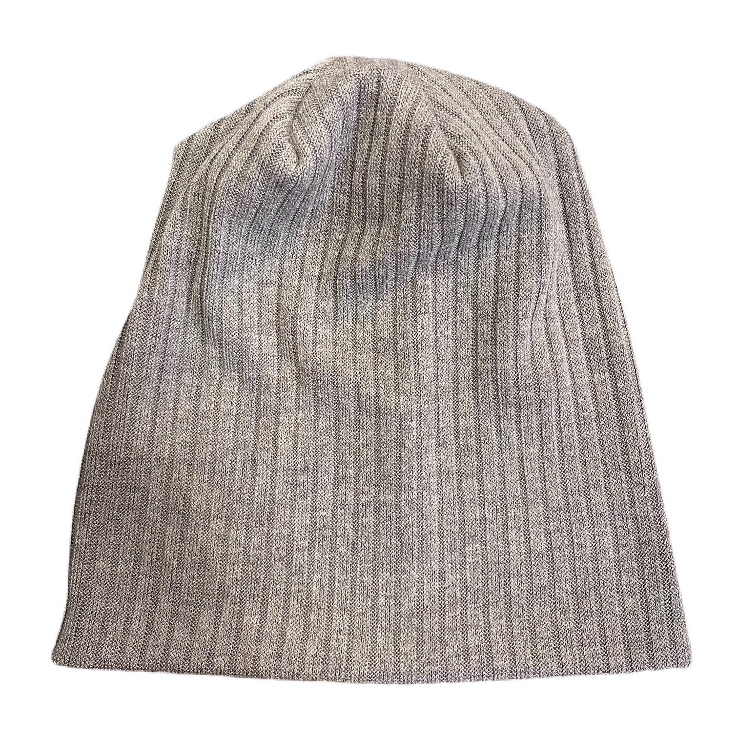 Solene Capsule Medium Weight Ribbed Beanie - Medium Grey