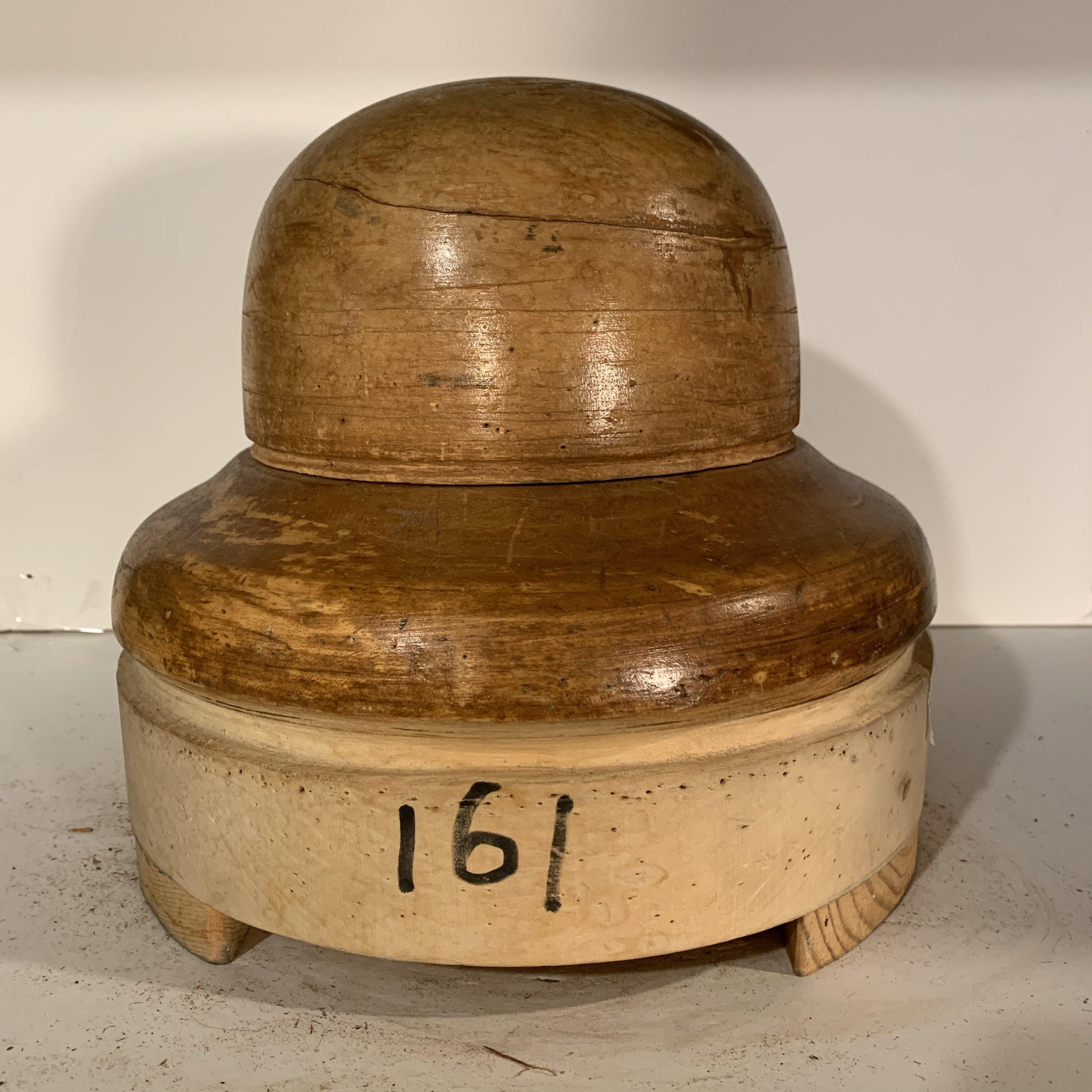 Cloche Hat Block 161, Headsize 22.5” - SoleneBoutique