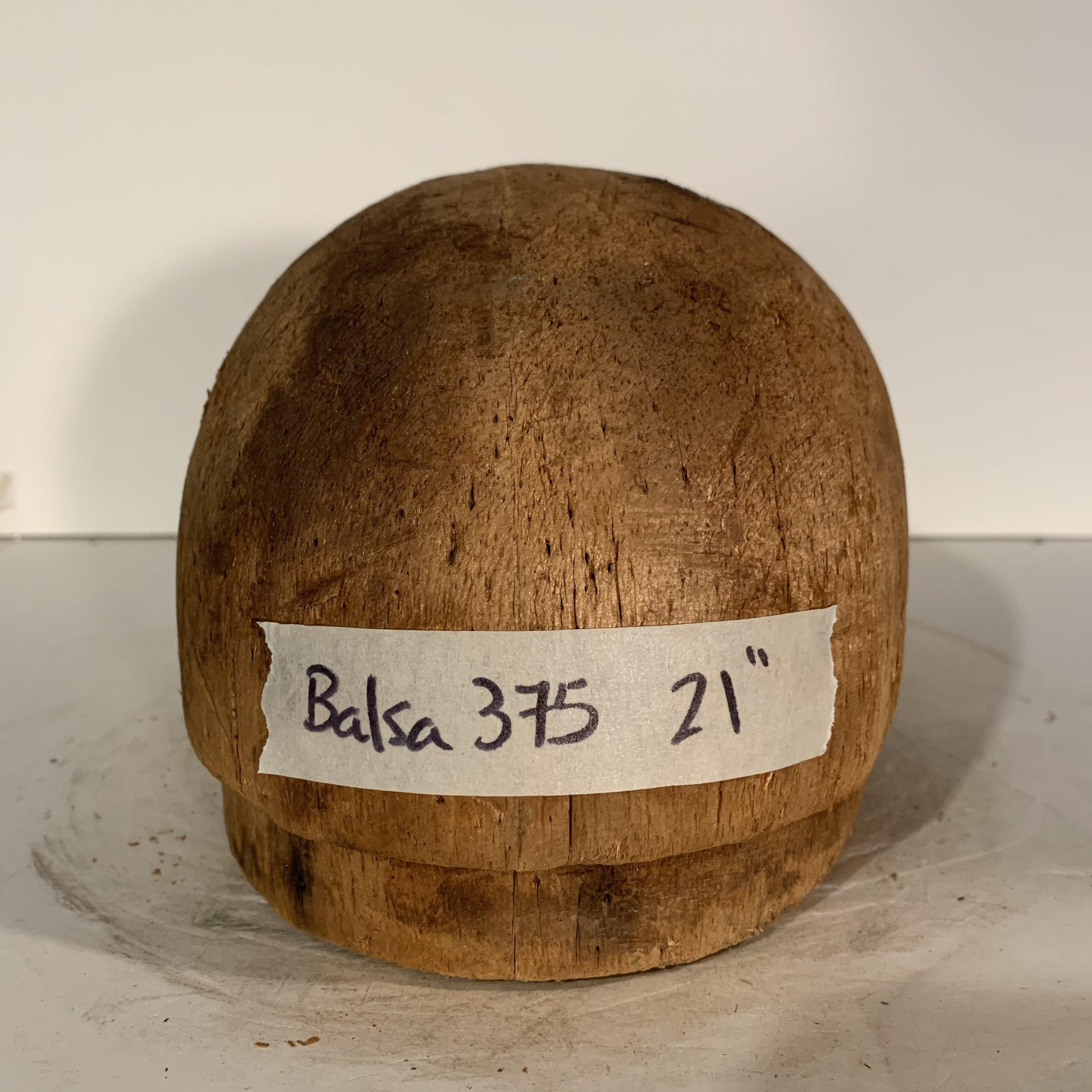 Balsa Hat Block 375, Headsize 21” - SoleneBoutique