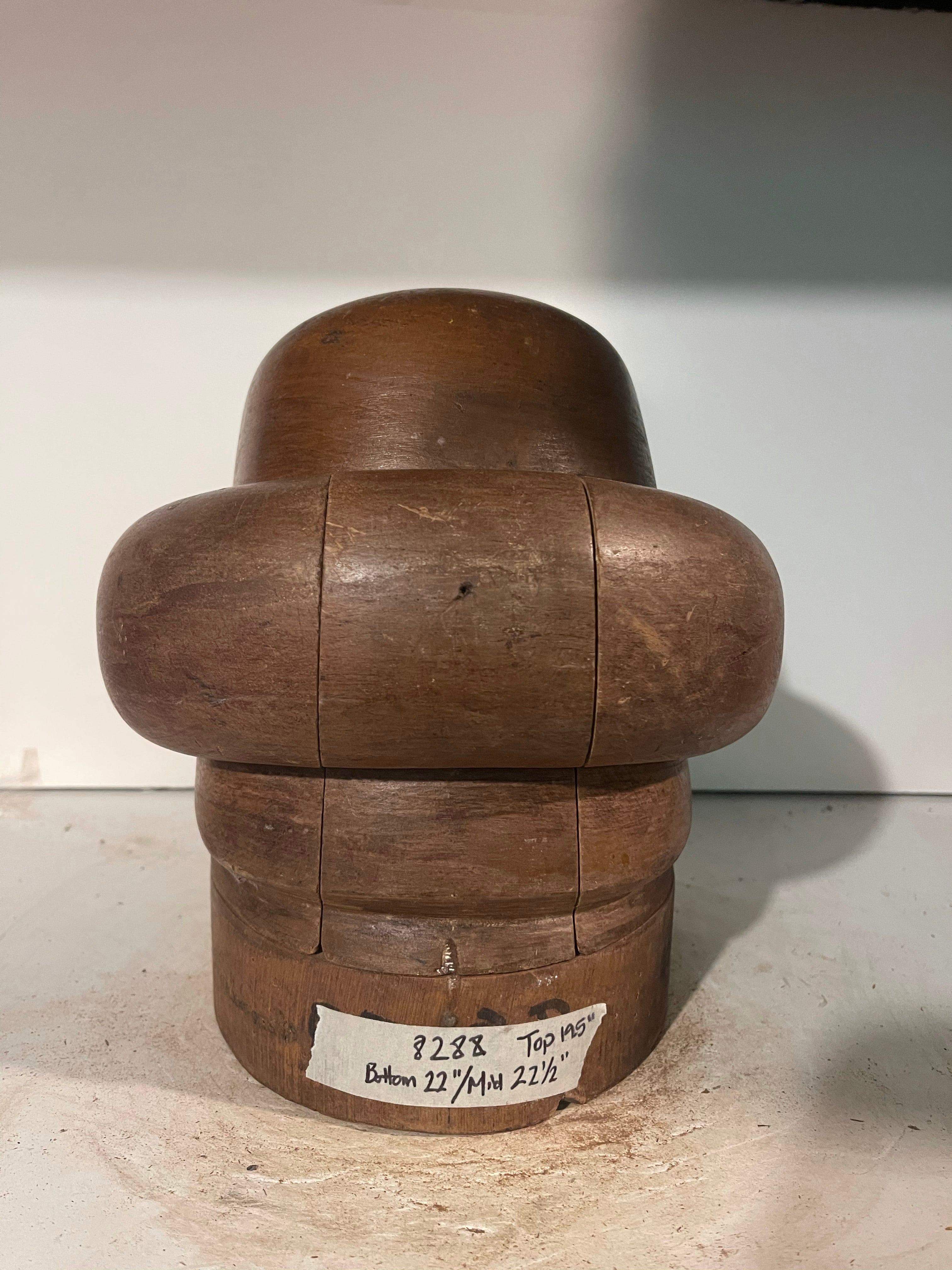 Hat Block 8288, Headsize 22-22.5”